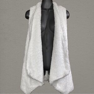 Knapp Studio Fuzzy White Vest